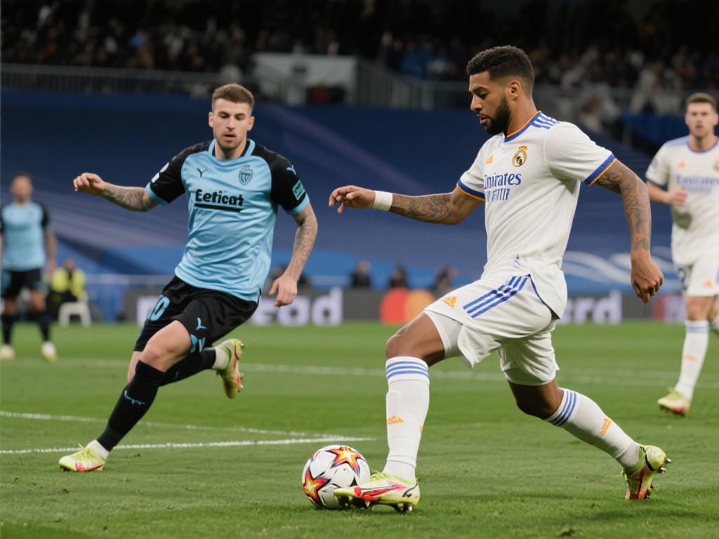 皇马逆转胜塞尔塔：数据对比火花四溅