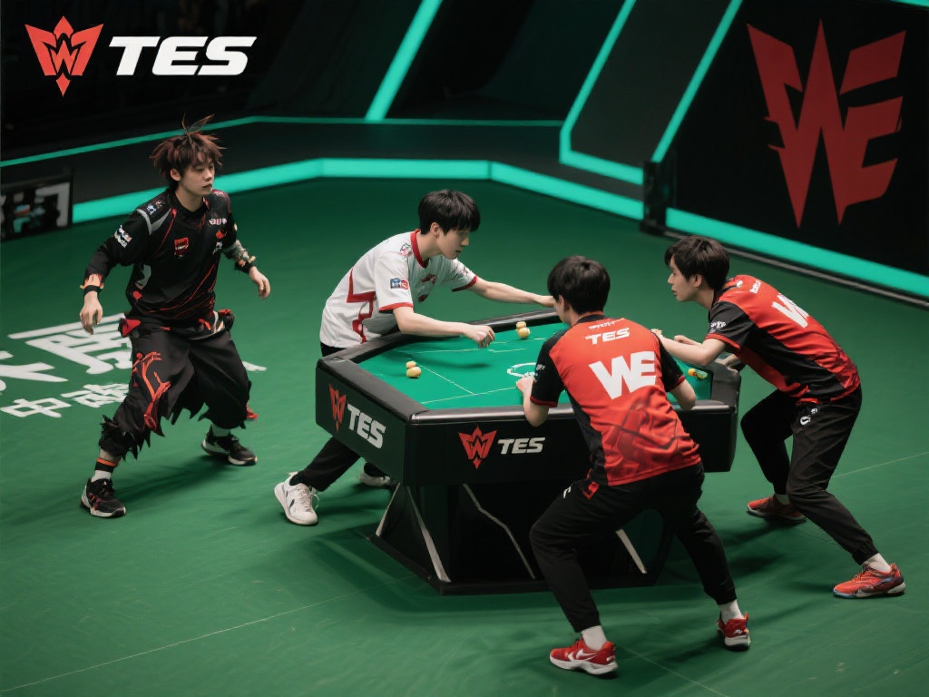 TES灵活运营击败WE，首局轻松取胜